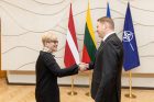 Lietuvoje vieši Latvijos parlamento pirmininkas