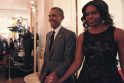 Barackas Obama su žmona Michelle