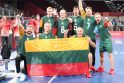 Kolekcija: Lietuvos riedulio rinktinė jau turi visų spalvų paralimpinius medalius.