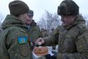 Į Baltarusiją pratybų atvyko Rusijos jūrų pėstininkai: buvo sutikti grojant orkestrui