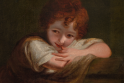 Seras Joshua Reynolds. Besijuokianti mergaitė. XVIII a. 9 deš. Drobė, aliejus. Nacionalinis Bohdano ir Varvaros Chanenkų dailės muziejus.