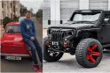 Ratai: L. Dončičiaus garaže yra ir „Zastava 750Z“, ir „Jeep Gladiator Apocalypse Hellfire“. 