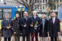 Vilniaus troleibusai skelbs V. Zelenskio kvietimą aukoti Ukrainai