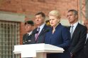 D. Grybauskaitė NATO štabo atidarymo ceremonijoje