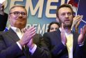 Rusijos opozicijos lyderiai Mikhailas Kasjanovas ir Aleksejus Navalnis