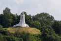 1989 m. Vilniuje atidengtas atstatytas Trijų kryžių kalnas