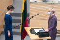 Seime patvirtinus programą prisiekė ir darbą pradėjo aštuonioliktoji, Ingridos Šimonytės vadovaujama Vyriausybė.