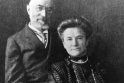 Izidorius Strausas ir jo žmona Ida