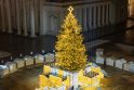 Vilniuje sužibo gyventojų padovanota Kalėdų eglė: kviečia atsigręžti į nematerialias vertybes