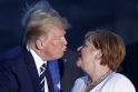 A. Merkel ir D. Trumpas