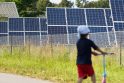 Nuotolis: kauniečių šeima planuoja naudoti elektrą, kurią gamins kito miesto rajone suplanuotas saulės elektrinės parkas.