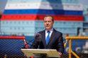 D. Medvedevas užsimena apie branduolinį karą: mintis bausti mūsų šalį yra absurdiška