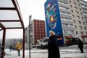 Milžiniška freska Vilniuje politikams primins: būtina skubiai apsaugoti Europos jūras