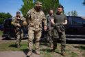 Karas: Rusijos pajėgos sulaikė 600 ukrainiečių, skelbia apie laimėjimus Ukrainos rytuose