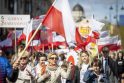 Sostinės gatvėse Lietuvos lenkai paminėjo Gegužės 3-iosios Konstitucijos metines