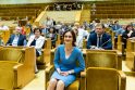 (Ne)dialogas: V.Čmilytė-Nielsen tikisi, kad jau šią savaitę Seime pradės dirbti valdančiųjų ir opozicijos atstovų dialogo grupė, tačiau kol kas abi pusės demonstruoja nusiteikimą ginti savo pozicijas.