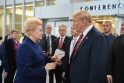 Dalia Grybauskaitė ir Donaldas Trumpas