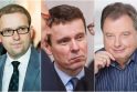 Vytautas Gapšys (iš kairės), Raimondas Kurlianskis, Petras Narkevičius