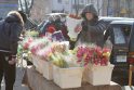 Prekyba: verslininkai prekiauti gėlėmis meilės dieną nesiveržia.