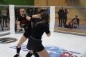 Charakteris: Lietuvos MMA čempionate merginos atkaklumu nenusileido vyrams.