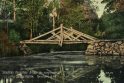 Suvenyrai: paslaptingame miestelyje Slipi Holou turistai gali įsigyti atvirukų su legendinio Raitelio be galvos tilto atvaizdu.