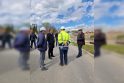 Planuoja: Senvagės gatvėje statomos mokyklos netolimą ateitį aptarė statybos bendrovės ir Klaipėdos savivaldybės atstovai.