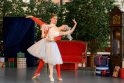 Akimirka iš visai šeimai skirtos LNOBT muzikinės šokio pasakos „Mergaitės Marijos istorija“ pagal P. Čaikovskio muziką baletui „Spragtukas“.
