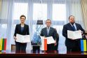 Lietuvos, Lenkijos ir Ukrainos parlamentarai pasmerkė Rusijos ir Baltarusijos elgesį