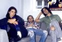 D. Grohlas, K. Cobainas ir K. Novoselecas