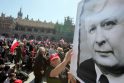 Lenkijoje gyvos sąmokslo teorijos dėl prezidento L. Kaczynskio žūties