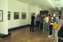 P.Domšaičio galerijoje Klaipėdoje – Arbit Blato parodos palydėtuvės