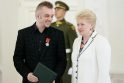 D.Grybauskaitė įteikė apdovanojimus už nuopelnus Lietuvai