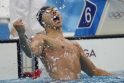 Japonijos plaukikas pagerino pasaulio rekordą