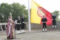 Klaipėdos jubiliejui – iškilminga vėliavos pakėlimo ceremonija