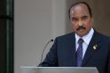 Mauritanijos prezidentą atsitiktinai kliudė armijos kulka (papildyta)