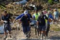 Samoa salas užgriuvęs cunamis nusinešė mažiausiai 155 gyvybes