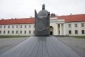 Išrinktas paminklas karaliui Mindaugui, stovėsiantis Latvijoje