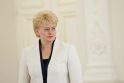 D.Grybauskaitė: A.Brazausko mirtis - asmeninė mokytojo netektis