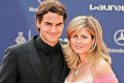 R.Federeriui žmona padovanojo dvynukes