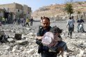 Rytų Sirijoje sukilėliai numušė karo lėktuvą, praneša organizacija