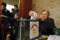Pietų Osetijoje pakartotinai mėginama išrinkti prezidentą