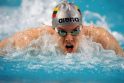 V.Janušaitis tęs kovą dėl plaukimo pirmenybių medalio pusfinalyje