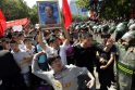 Kinijoje protestuojama prieš Japonijos veiksmus dėl ginčijamų salų