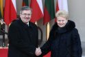 Lietuvoje vieši Lenkijos prezidentas B.Komorowskis (atnaujinta)