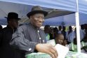Nigerijos prezidentas G.Jonathanas veikiausiai išliks poste