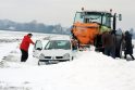 Lietuva pusnyse: Dūkšte prisnigo 41, Vilniuje - 34 cm sniego 