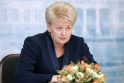 D.Grybauskaitė tikisi greito ir objektyvaus tyrimo dėl Baltarusijoje sulaikyto policininko
