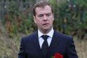 D.Medvedevas ragina nepanikuoti dėl padėties finansų rinkose