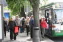 Rugsėjį autobusų keleivių skaičius Klaipėdoje kone padvigubėjo