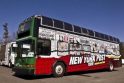 Niujorke - autobusas, vežantis „paskalų pėdsakais“